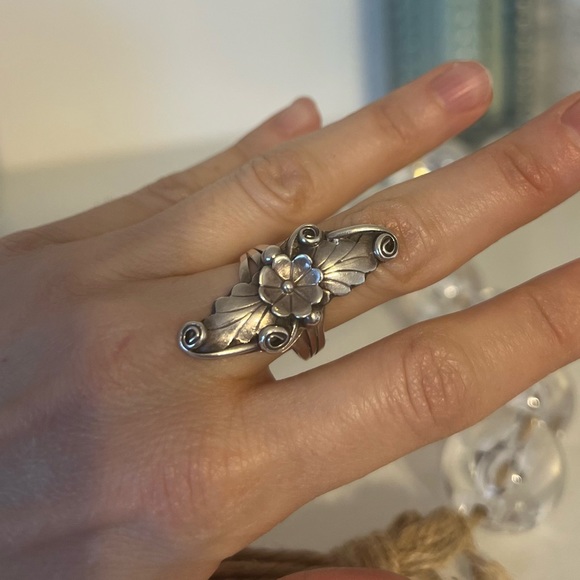 Navajo Silver Ring Vintage - Picture 1 of 6